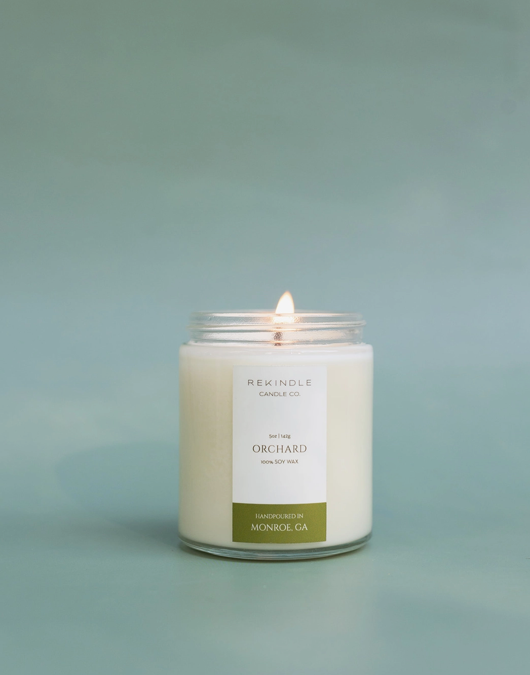 REKINDLE CANDLE CO 5 OZ JAR CANDLE
