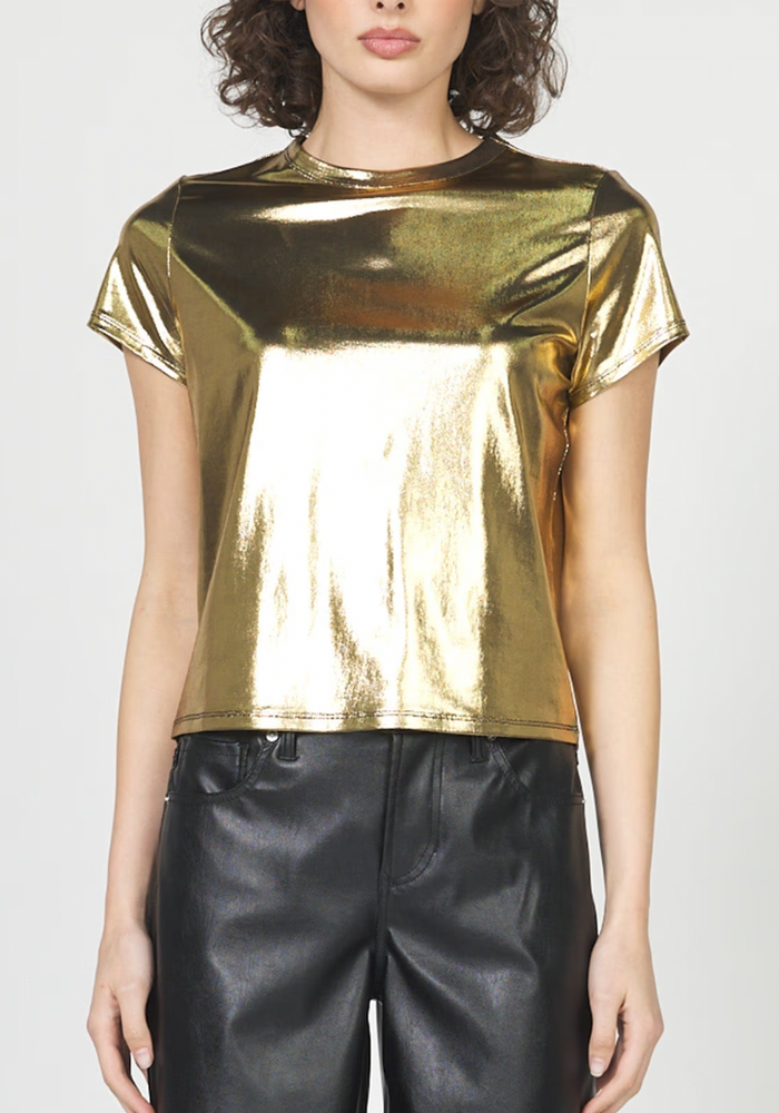 SHORT SLEEVE UNITY TOP by Dear John