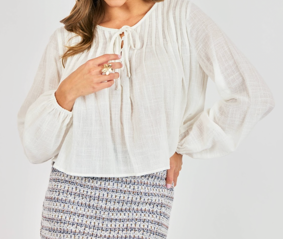 "TENDER MERCY" TOP