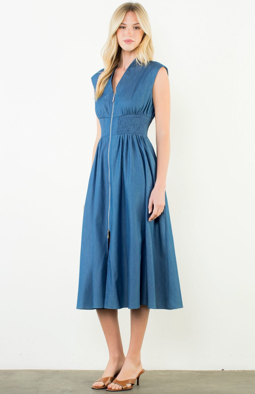 "STILL WATERS" DRESS