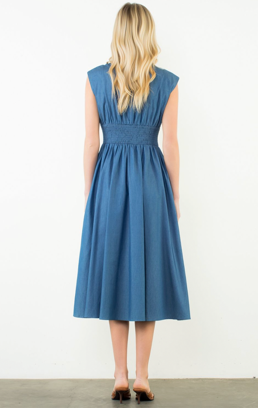 "STILL WATERS" DRESS
