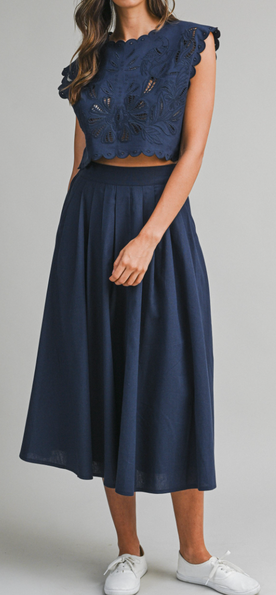 "WATER TO WINE" SKIRT
