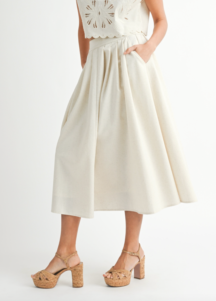 "WATER TO WINE" SKIRT
