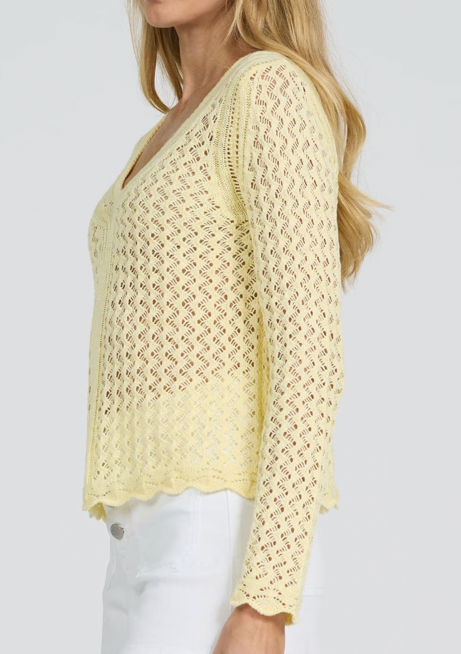 VIVI CROCHET SWEATER by Dear John