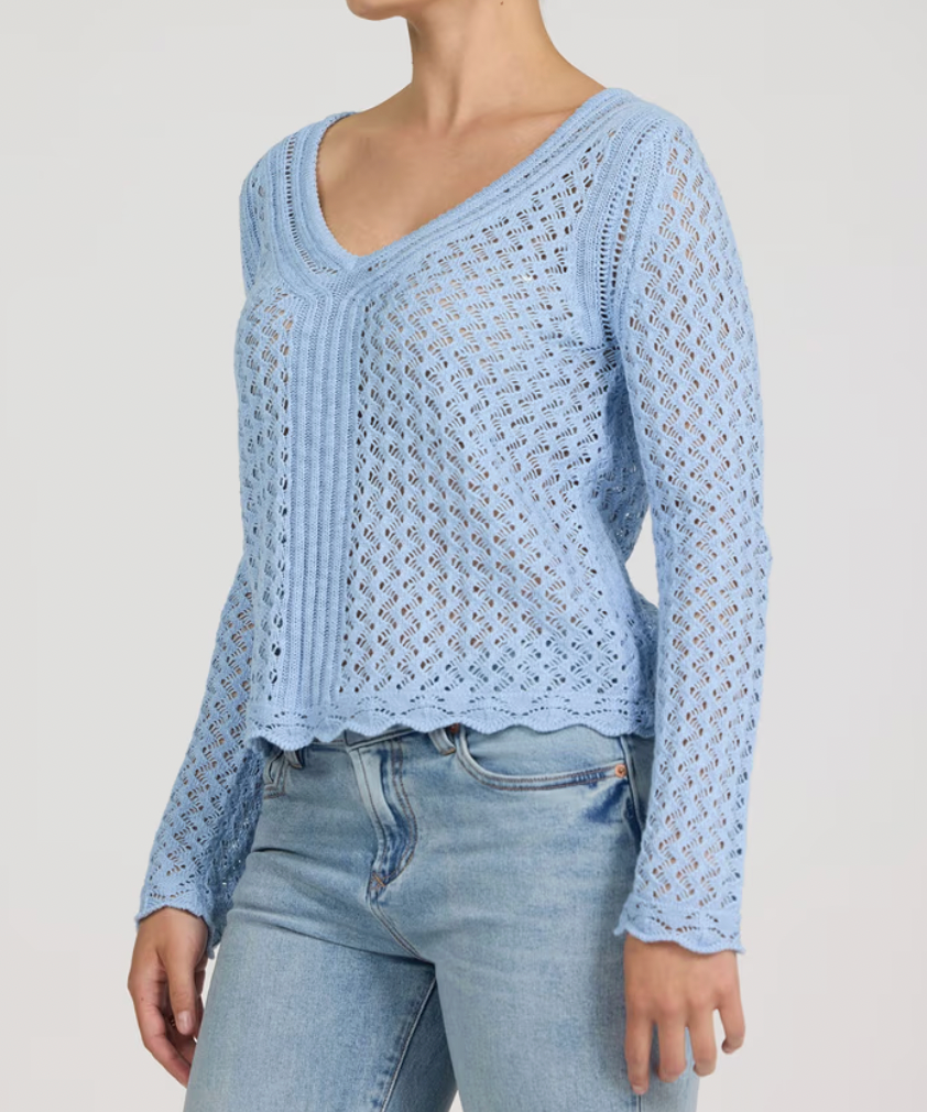 VIVI CROCHET SWEATER by Dear John