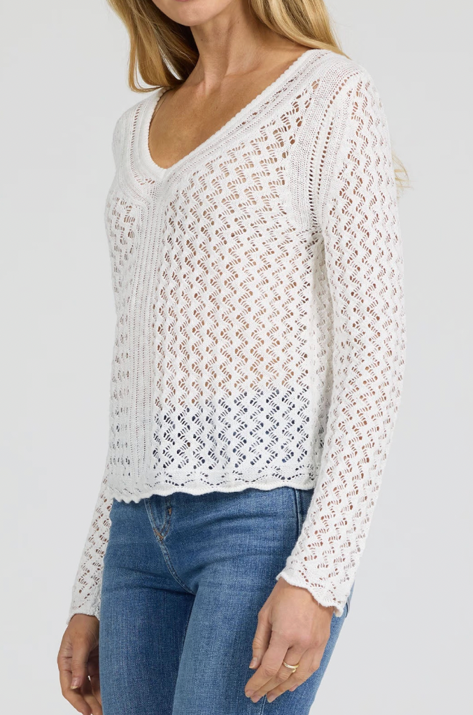 VIVI CROCHET SWEATER by Dear John