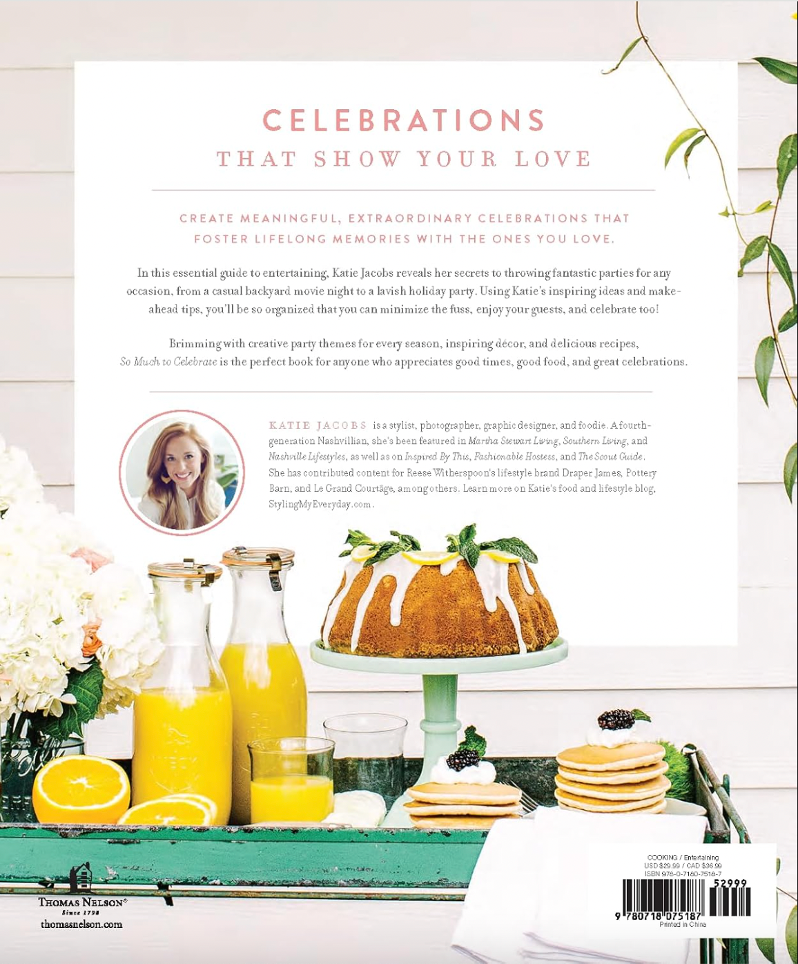 SO MUCH TO CELEBRATE COOKBOOK