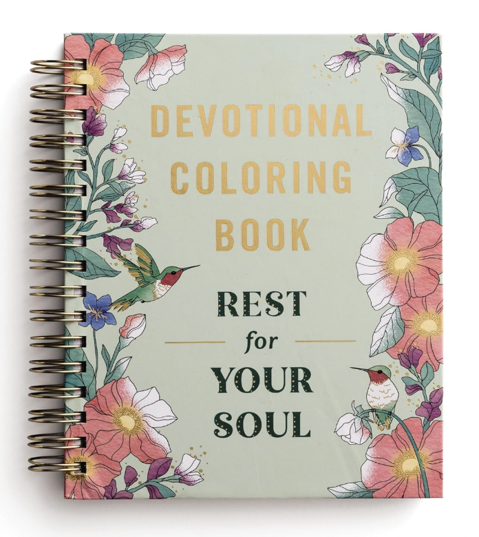 REST FOR YOUR SOUL DEVOTIONAL COLORING BOOK