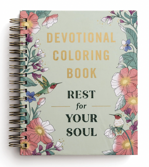 REST FOR YOUR SOUL DEVOTIONAL COLORING BOOK