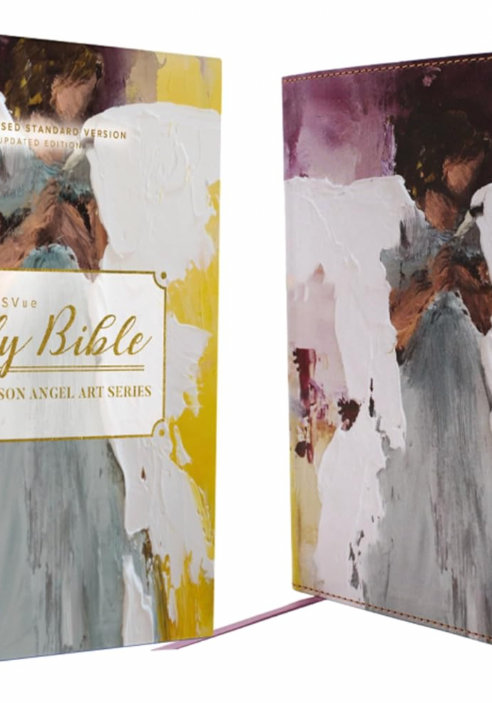NRSV HOLY BIBLE ANGEL ART SERIES PURPLE COVER