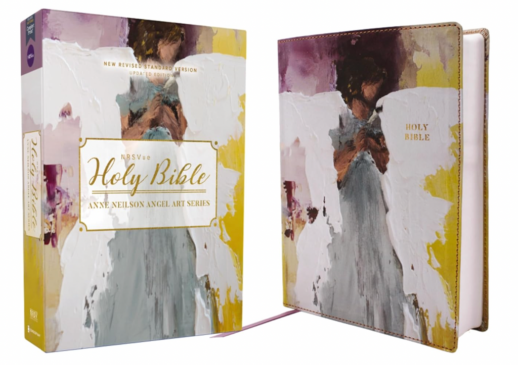 NRSV HOLY BIBLE ANGEL ART SERIES PURPLE COVER