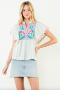 "PATIENTLY WAITING" TOP