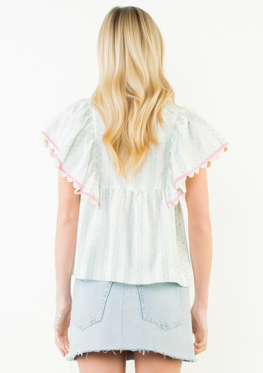 "PATIENTLY WAITING" TOP