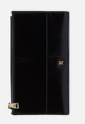 BLACK JILL LARGE BIFOLD WALLET by HOBO