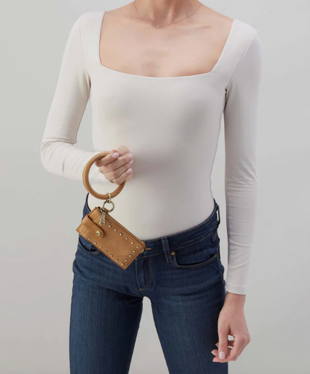 WHISKEY RING CREDIT CARD WRISTLET by HOBO