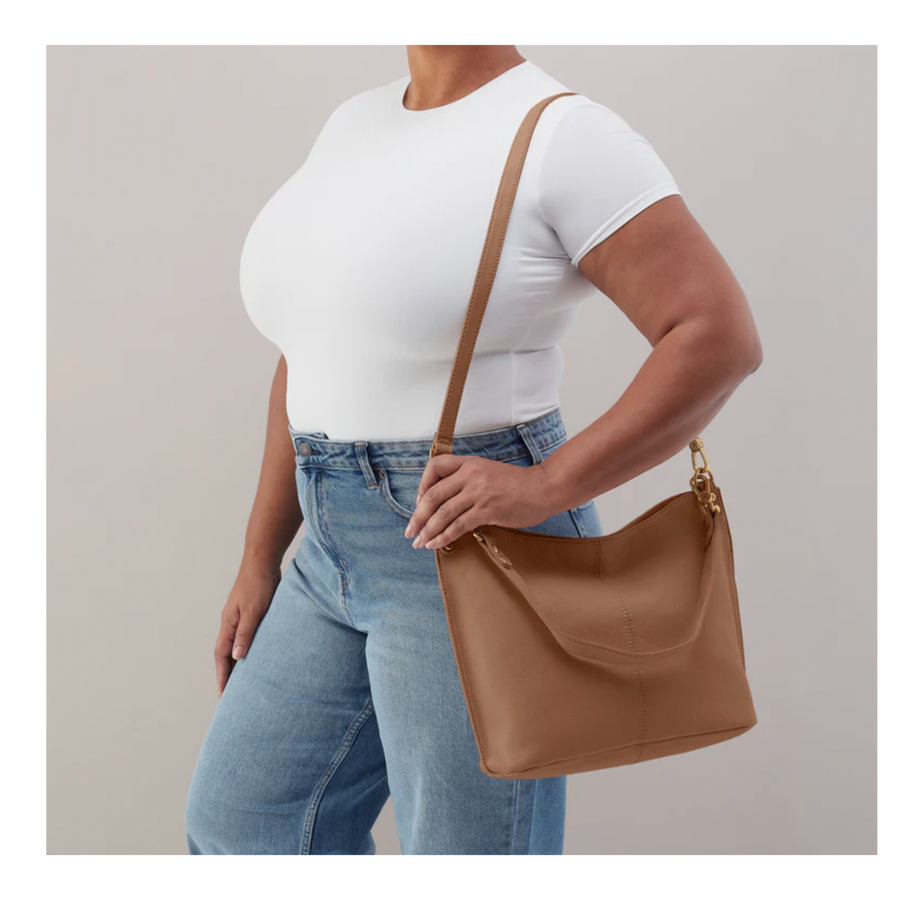 TIMBER BROWN PIER BAG by HOBO BAGS
