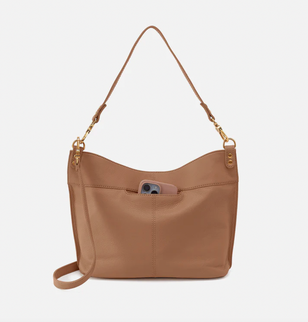 TIMBER BROWN PIER BAG by HOBO BAGS