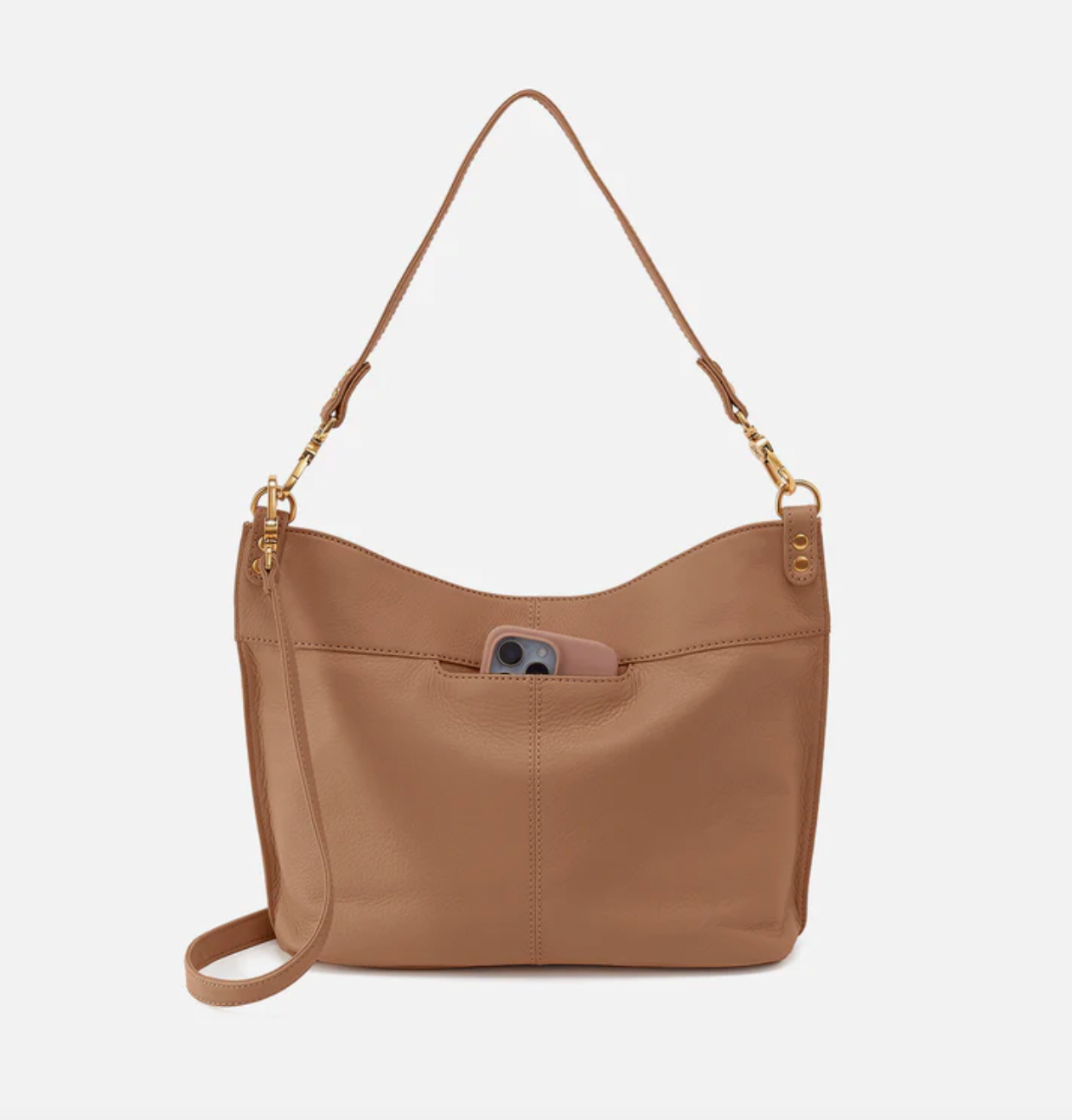 TIMBER BROWN PIER BAG by HOBO BAGS