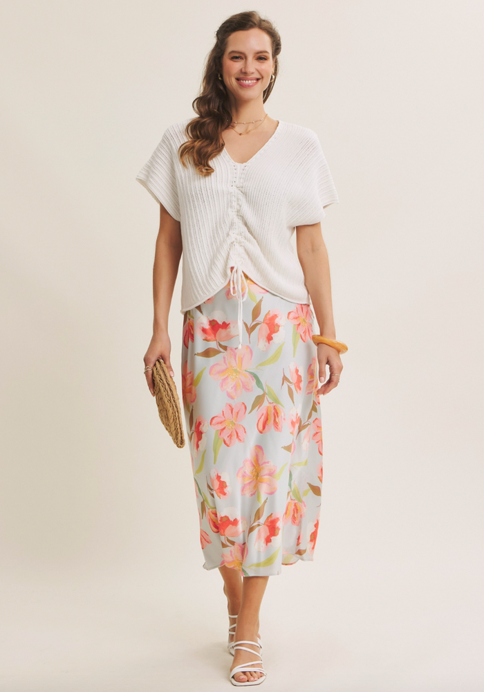 "WALK WISELY" SKIRT