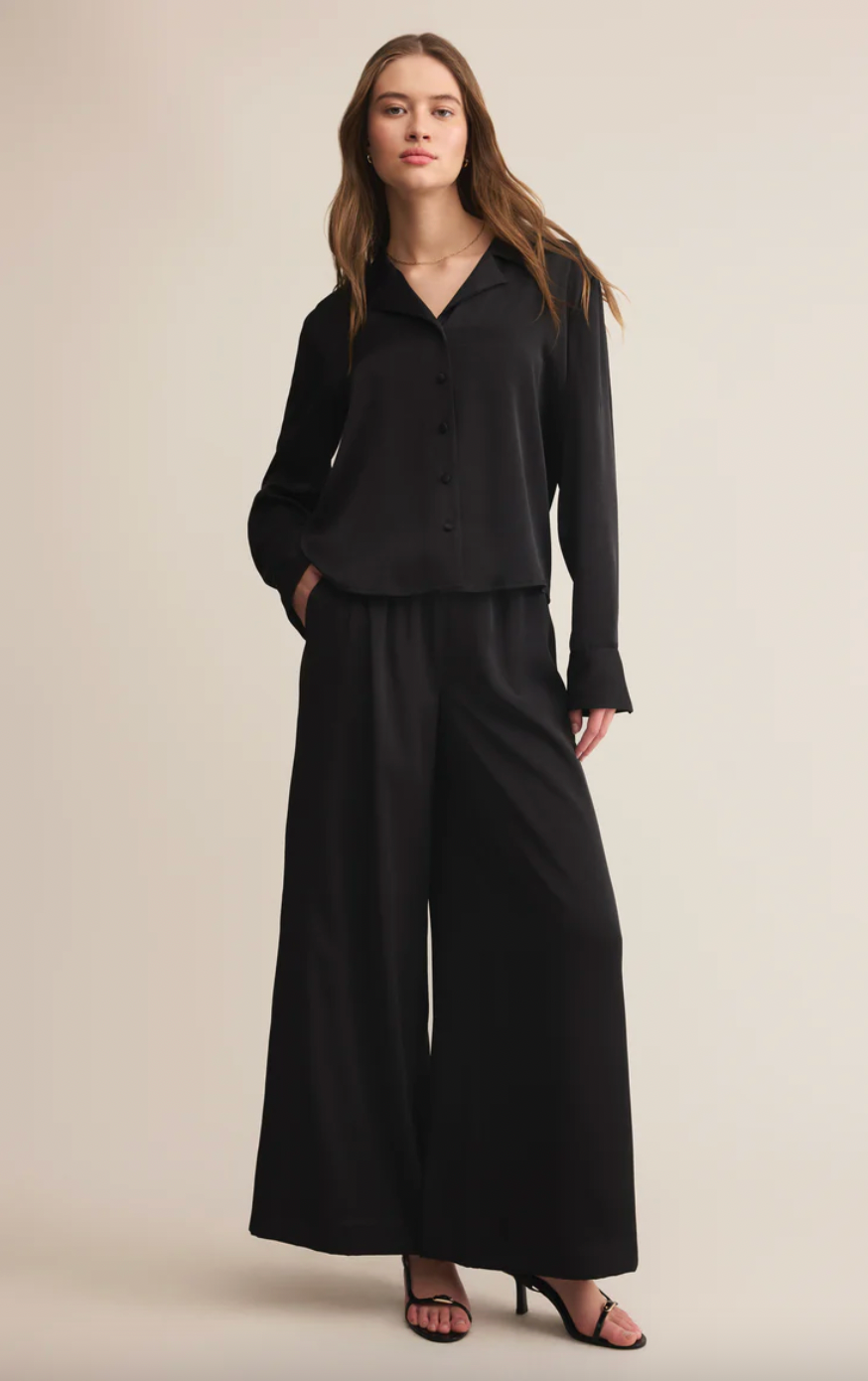 ISOLDE SATIN PANTS by ZSupply