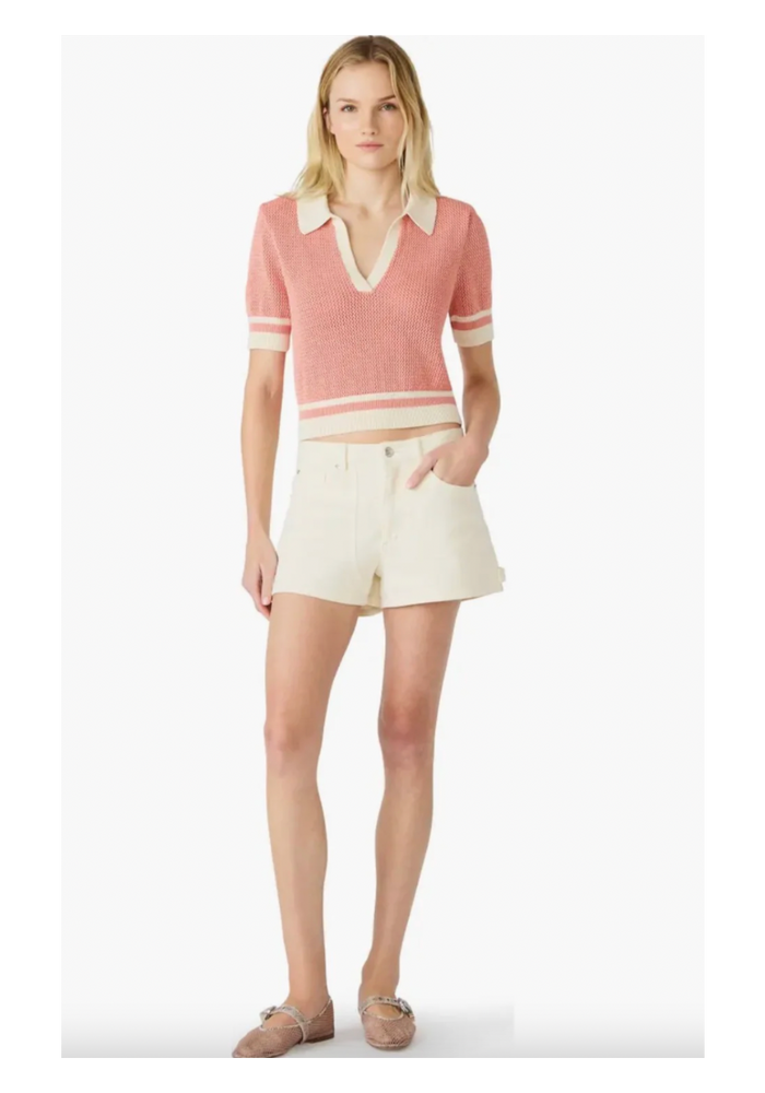 ASPYN VARSITY SWEATER by Steve Madden