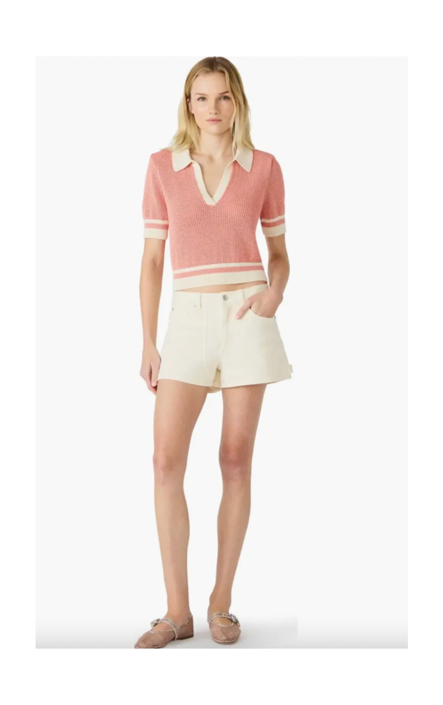 ASPYN VARSITY SWEATER by Steve Madden