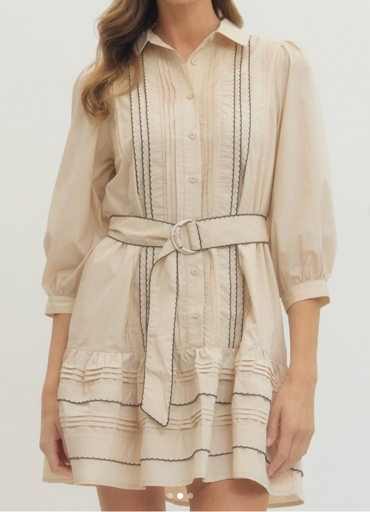 "STEADY LIGHT" DRESS