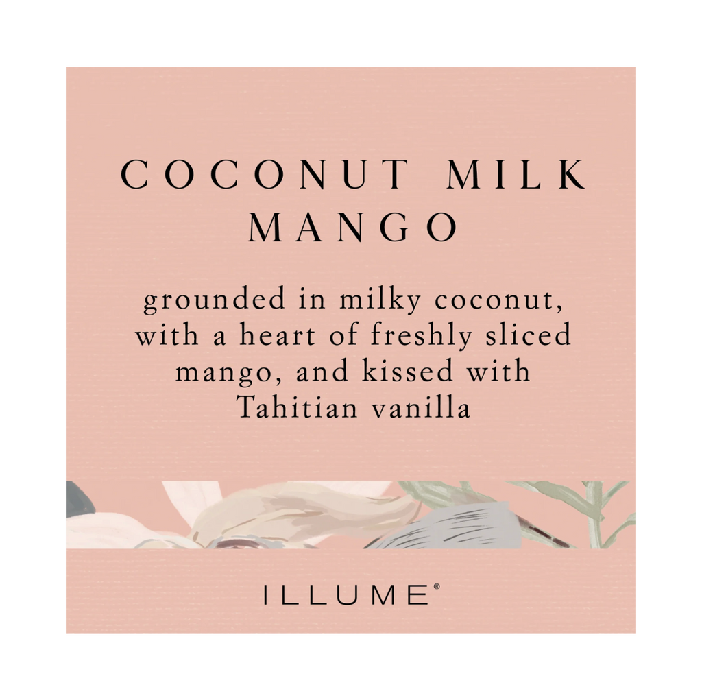COCONUT MILK MANGO BALTIC GLASS CANDLE