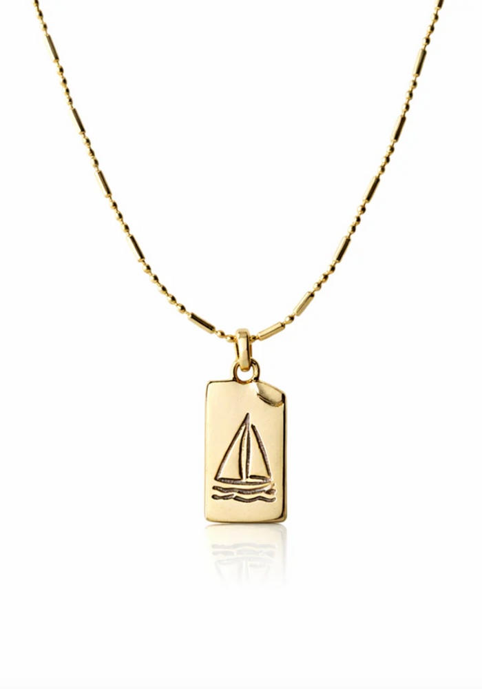 STORYTELLER BOAT NECKLACE