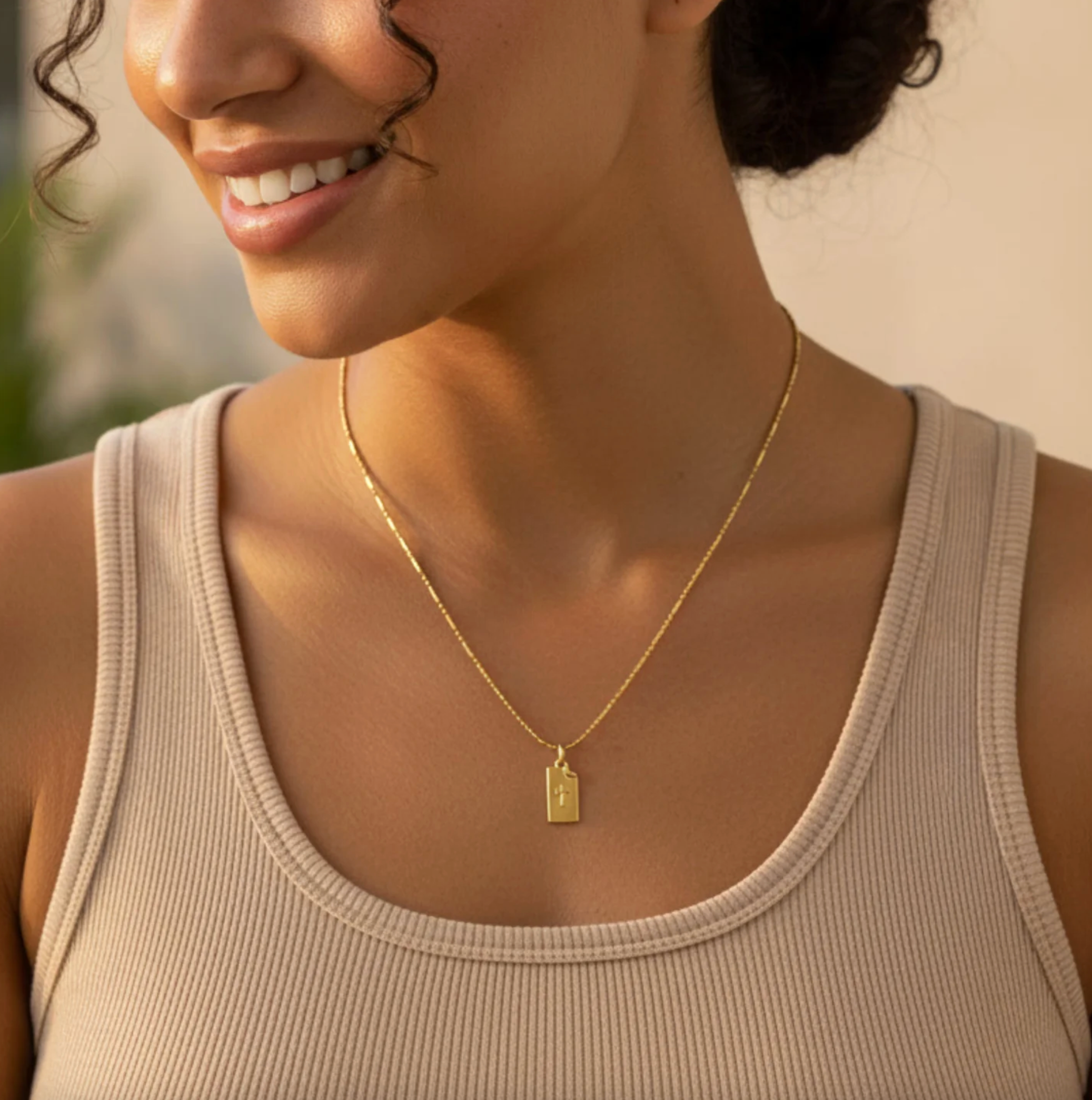 STORYTELLER CROSS NECKLACE