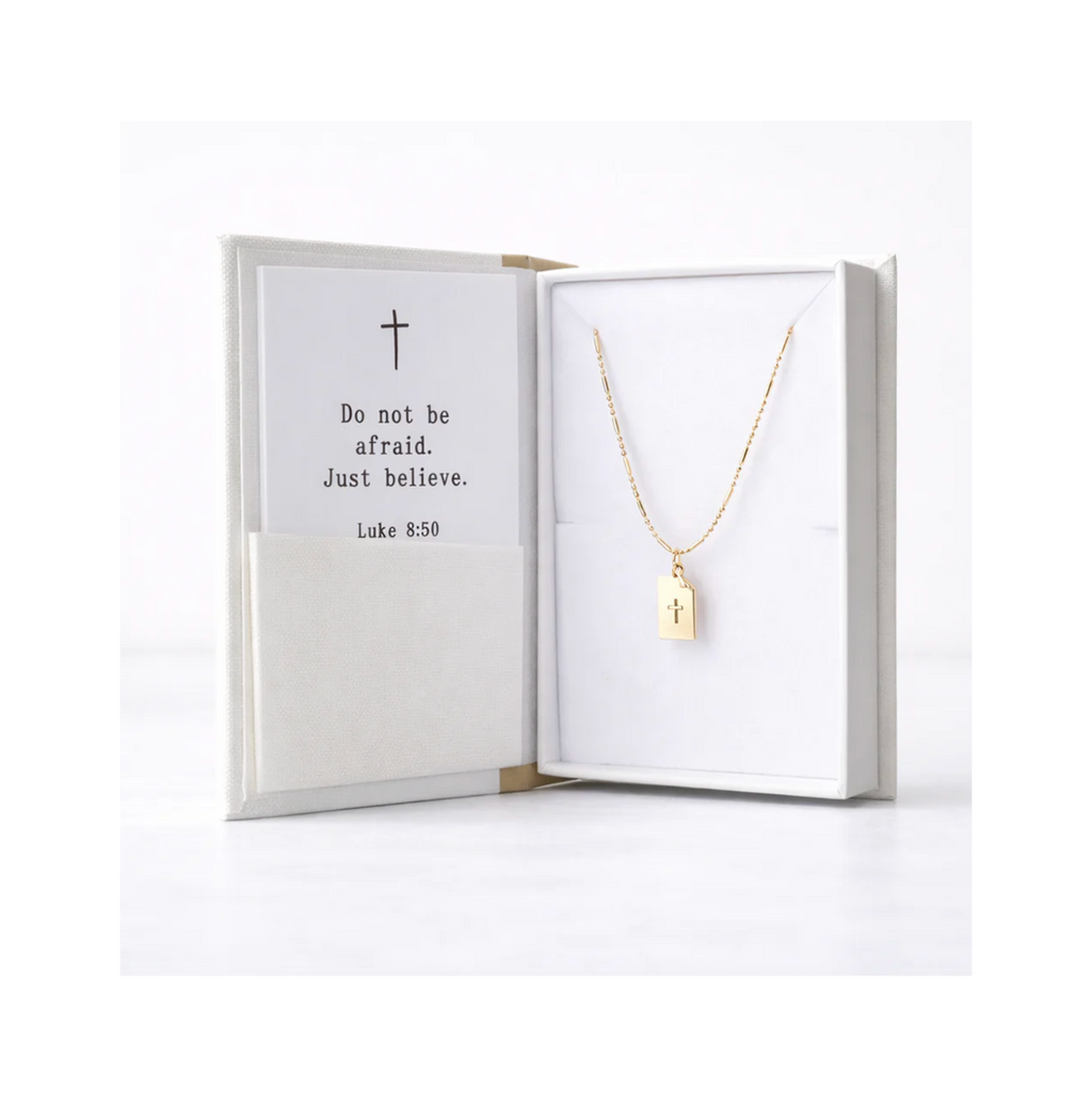 STORYTELLER CROSS NECKLACE