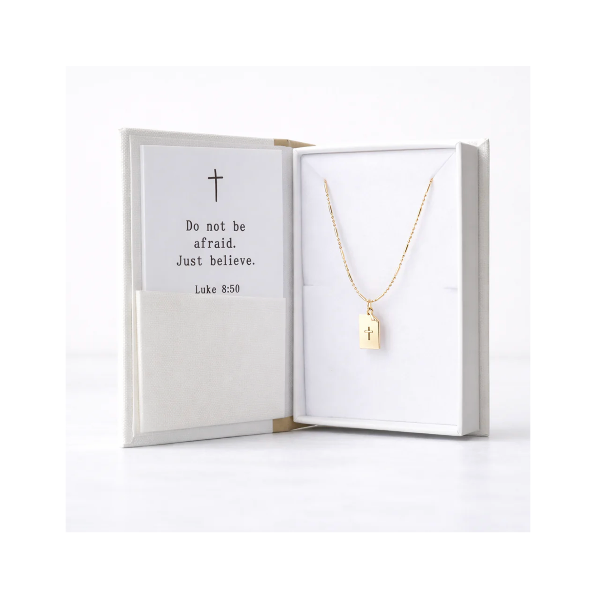 STORYTELLER CROSS NECKLACE