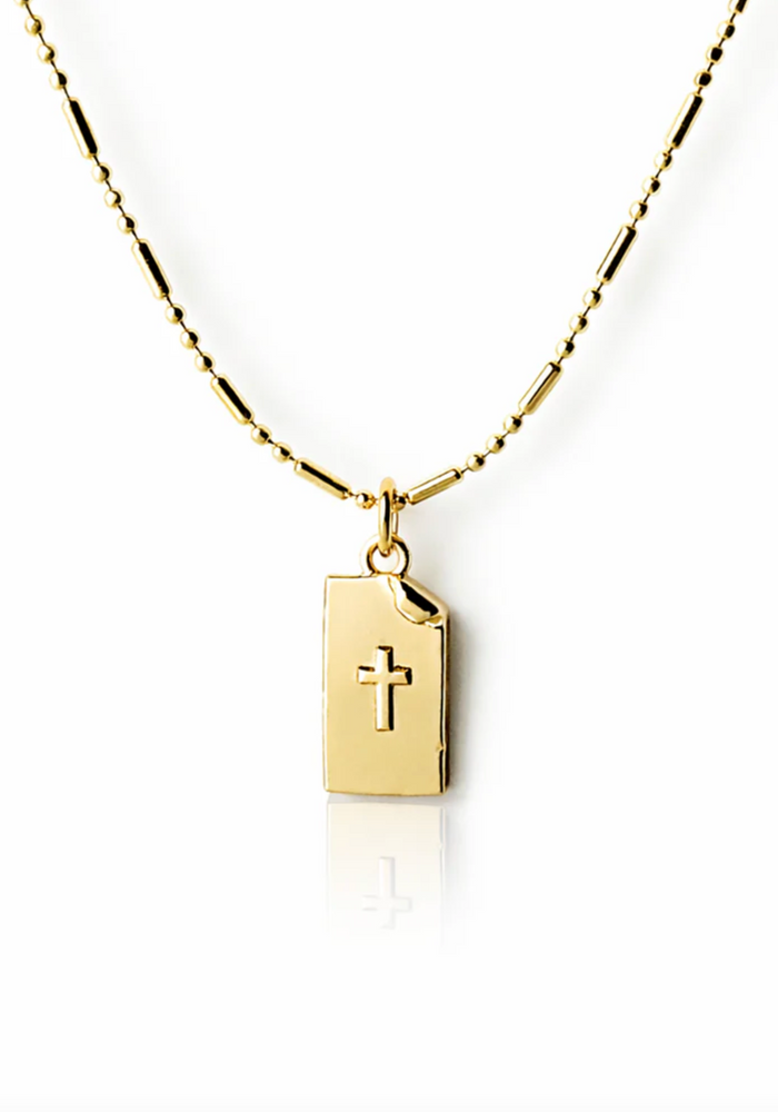 STORYTELLER CROSS NECKLACE