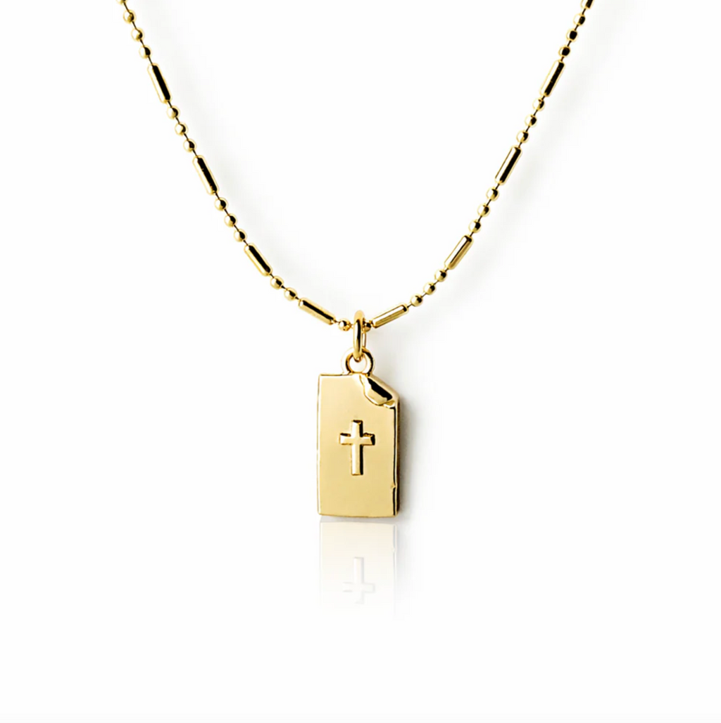 STORYTELLER CROSS NECKLACE
