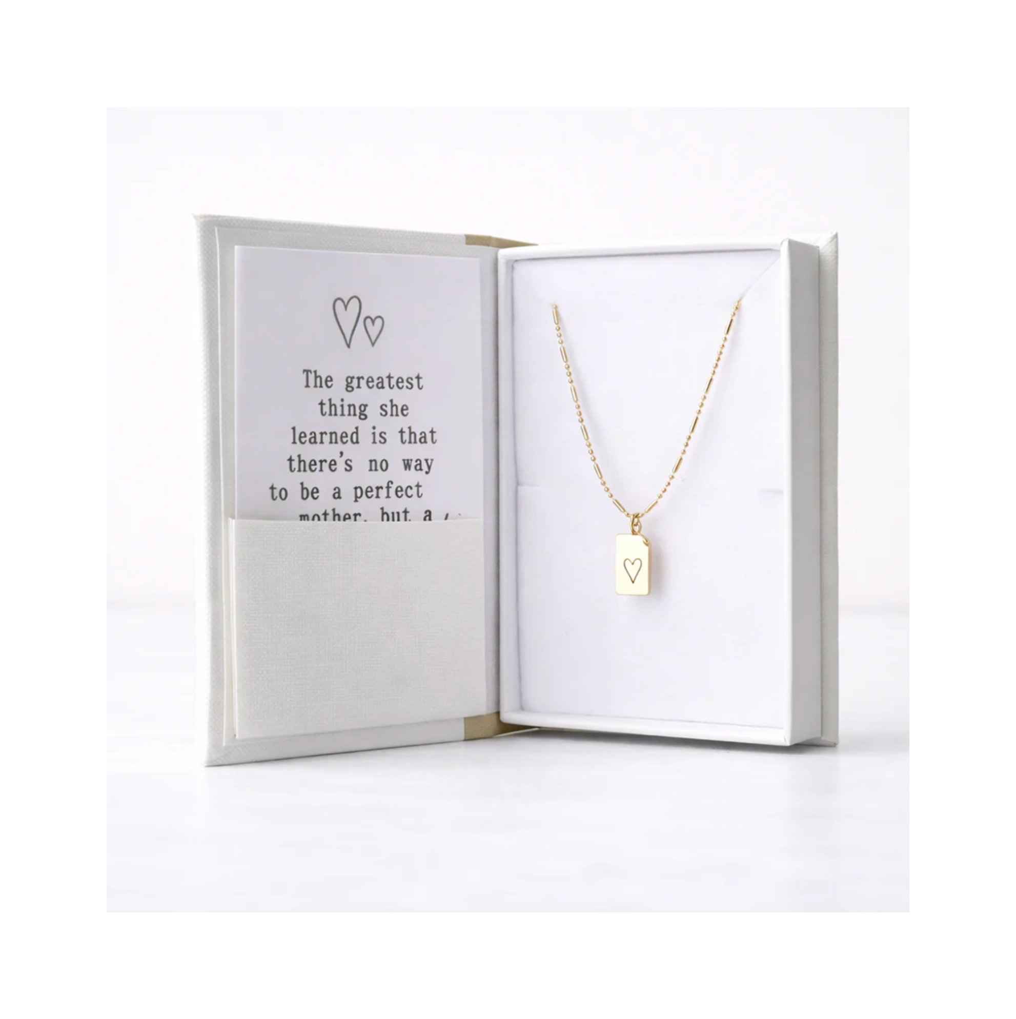 STORYTELLER HEART NECKLACE