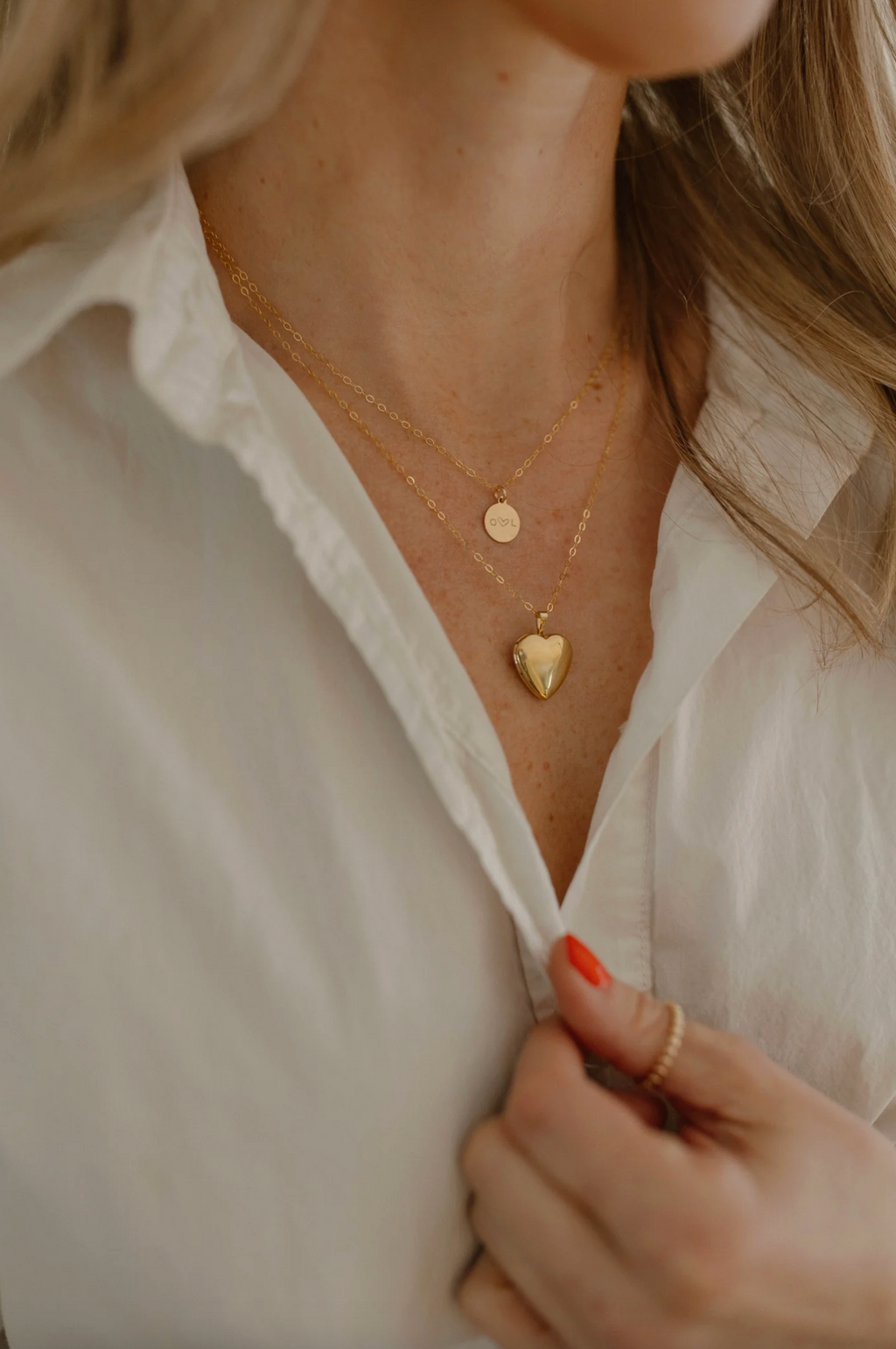 HEART LOCKET NECKLACE