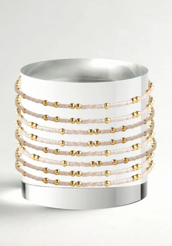 CHAMPANGE CONFETTI BANGLE BRACELET