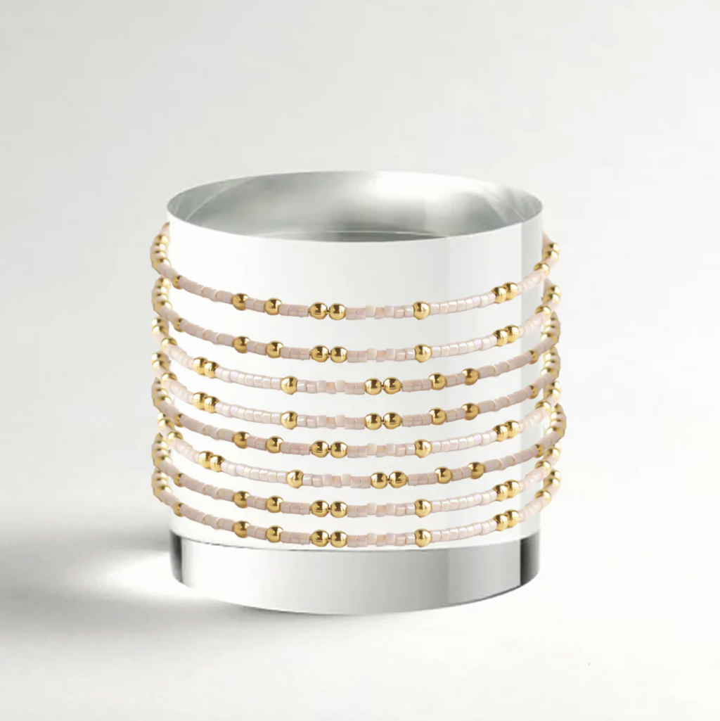 CHAMPANGE CONFETTI BANGLE BRACELET