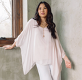MARTINA LONG SLEEVE SILK TOP by Cobblestone