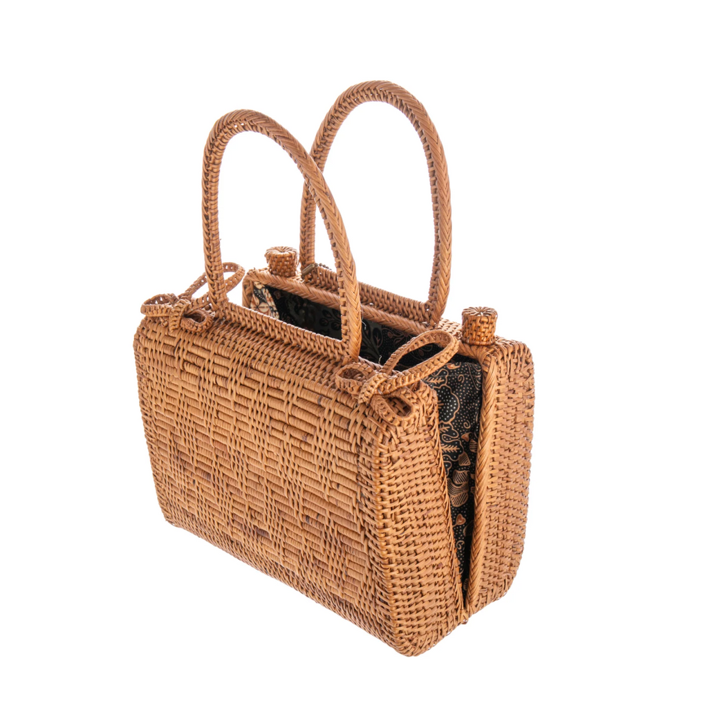 ATA NATURAL HANDBAG by Winding Road