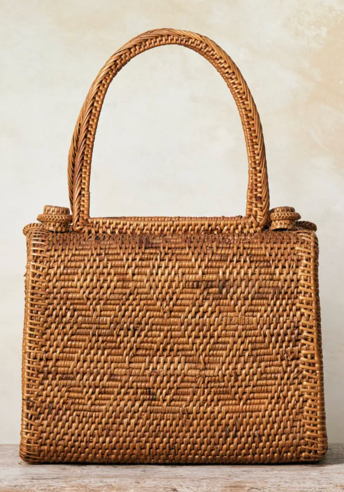 ATA NATURAL HANDBAG by Winding Road