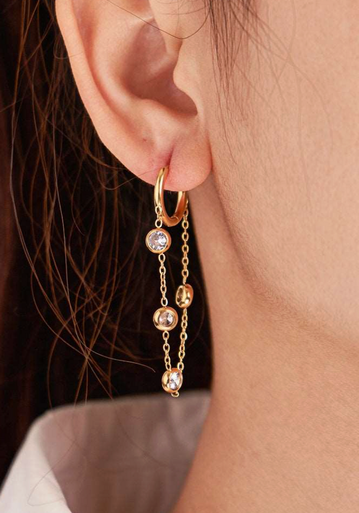 BRISA HUGGIE EARRINGS by Katie Rae