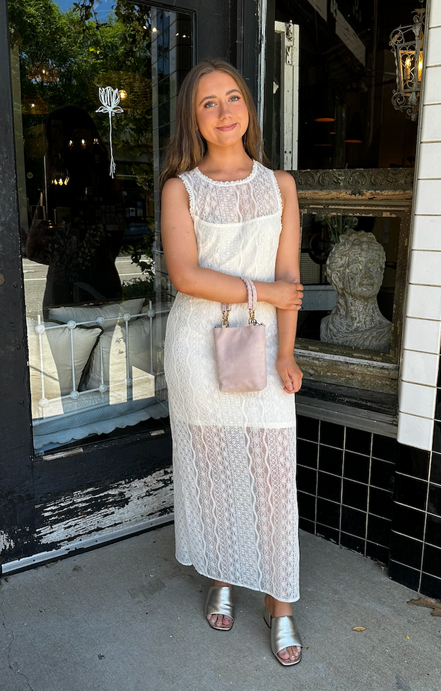 NYSSA DRESS IVORY by Steve Madden