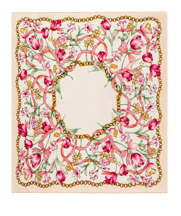 "HANNAH" SILK SCARF