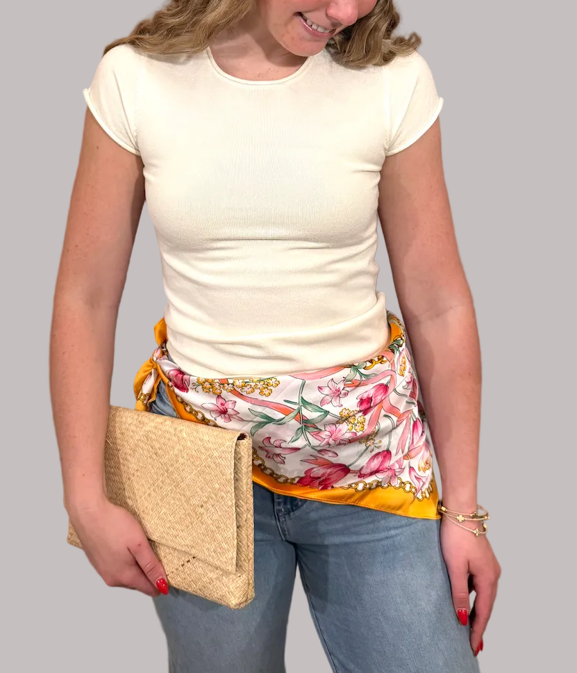 "MARY MAGDALENE" SILK SCARF