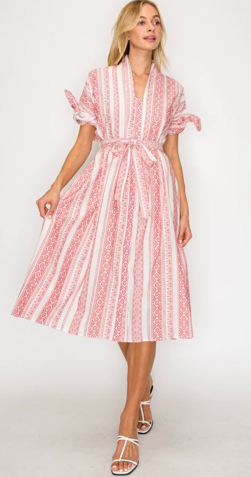 "FULLY KNOWN" MIDI DRESS