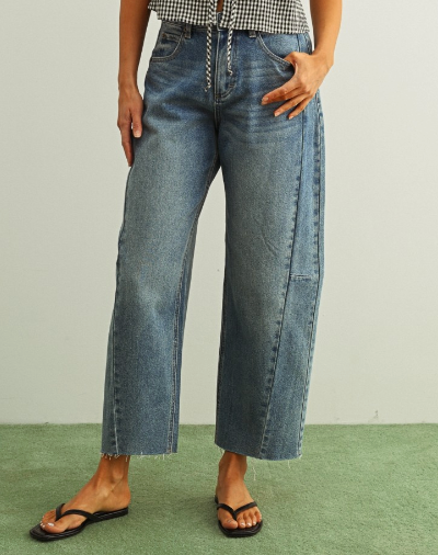 "STRENGTH AND SHEILD" DENIM PANT