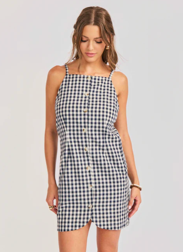 "PATIENTLY WAITING" MINI DRESS