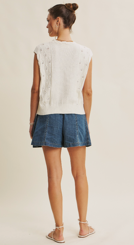 “GOOD TO ALL” SWEATER VEST