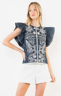 "LIVING WATER" TOP